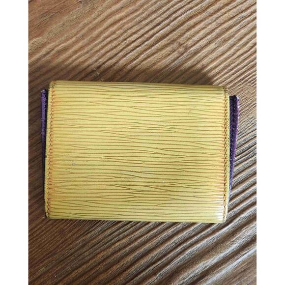 Louis Vuitton Yellow Epi Leather Rosalie Coin Pouch/ Card Holder - Picture 6 of 8